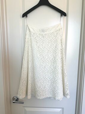 Massimo Dutti like NEW Midi Skirt Lace Aline US6